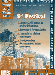 Affiche Festival Ecrans Britanniques 2006