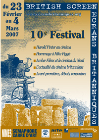 Affiche Festival Ecrans Britanniques 2007