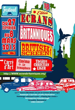 Affiche Festival Ecrans Britanniques 2015
