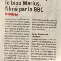 Un taureau appelé Marius - Midi LIbre 2